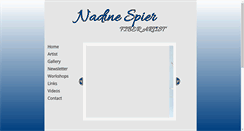 Desktop Screenshot of nadinespier.com